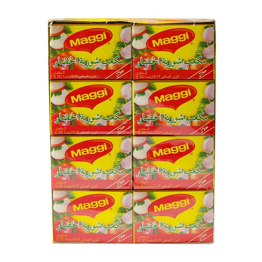 Maggi Vegetable Stock Cubes 24x18g
