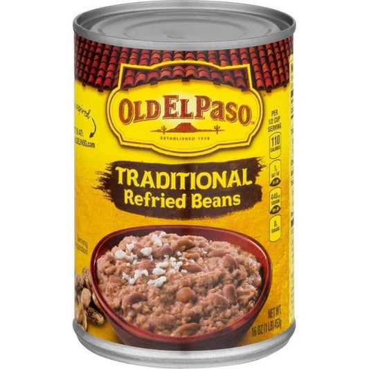 Old El Paso Traditional Refried Beans 453g