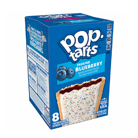 Kellogg's Pop Tarts Frosted Blueberry 398g Imported