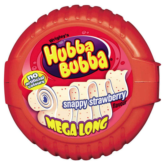 Hubba Bubba Bubble Tape Snappy Strawberry 56g