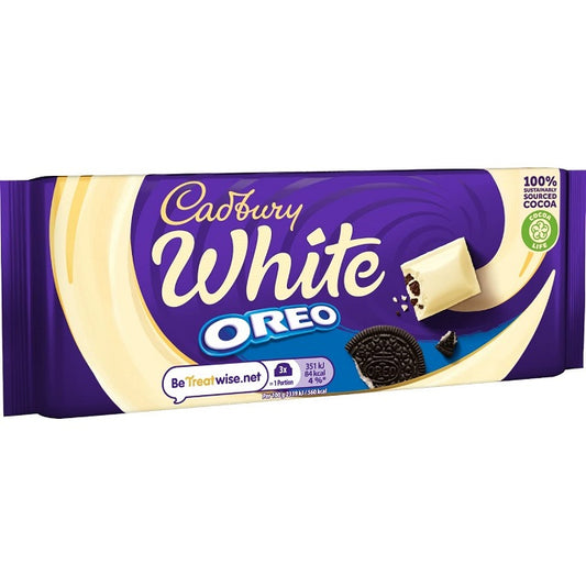 Cadbury Oreo White Chocolate 120gm