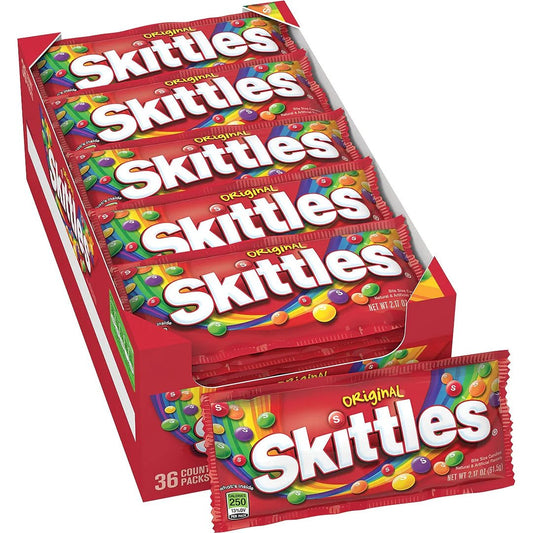 Skittles Original Fruit Candy Box of 36packs X 45g