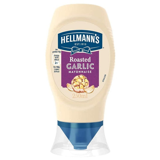 Hellmann's Roasted Garlic Mayonnaise, 250g