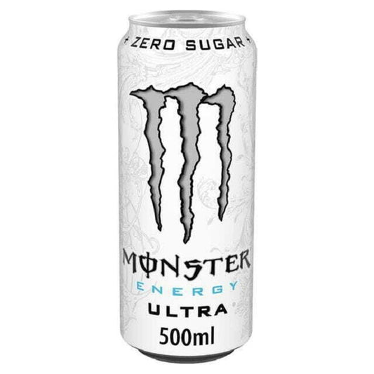 Monster Ultra Energy Drink White 500Ml