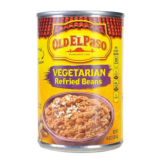 Old El Paso Vegetarian Refried Beans Tin 453g